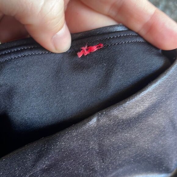 SPANX Black Faux Leather Leggings Black S - Picture 4 of 4